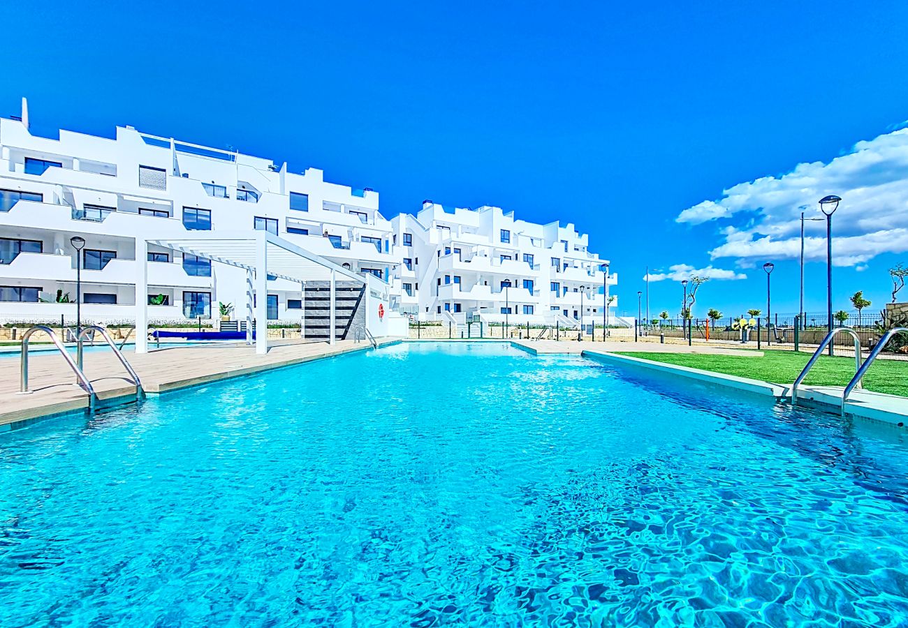 Ferienhaus mit zwei Schlafzimmern und Poolzugang im Santa Rosalia Resort
