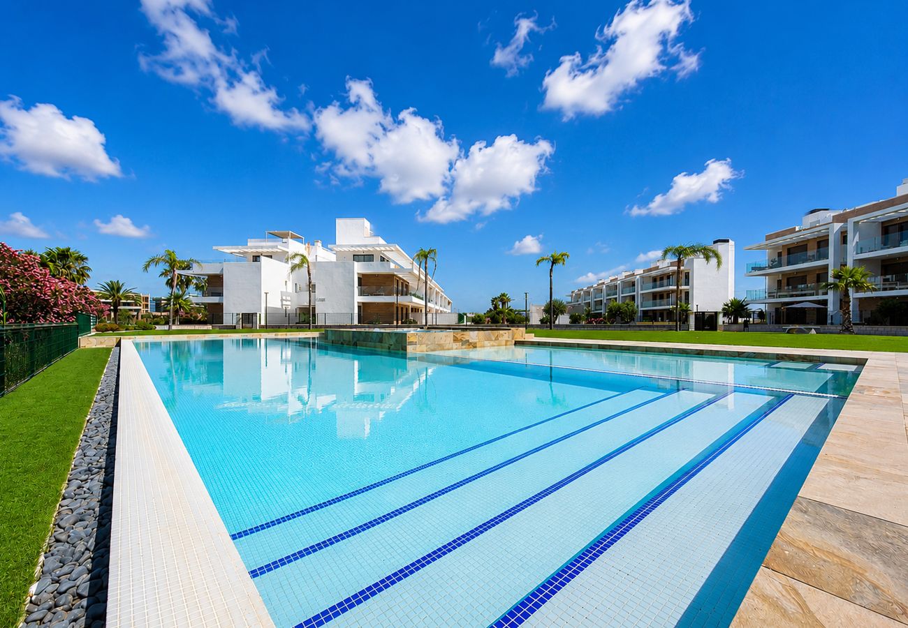 Apartamento planta baja con gran terraza en Velapi Golf Los Alcázares