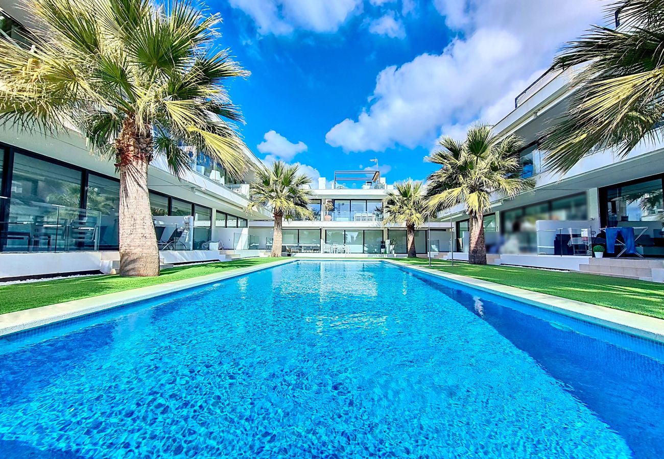 Penthouse Mar de Cristal, terrasse privée sur le toit.