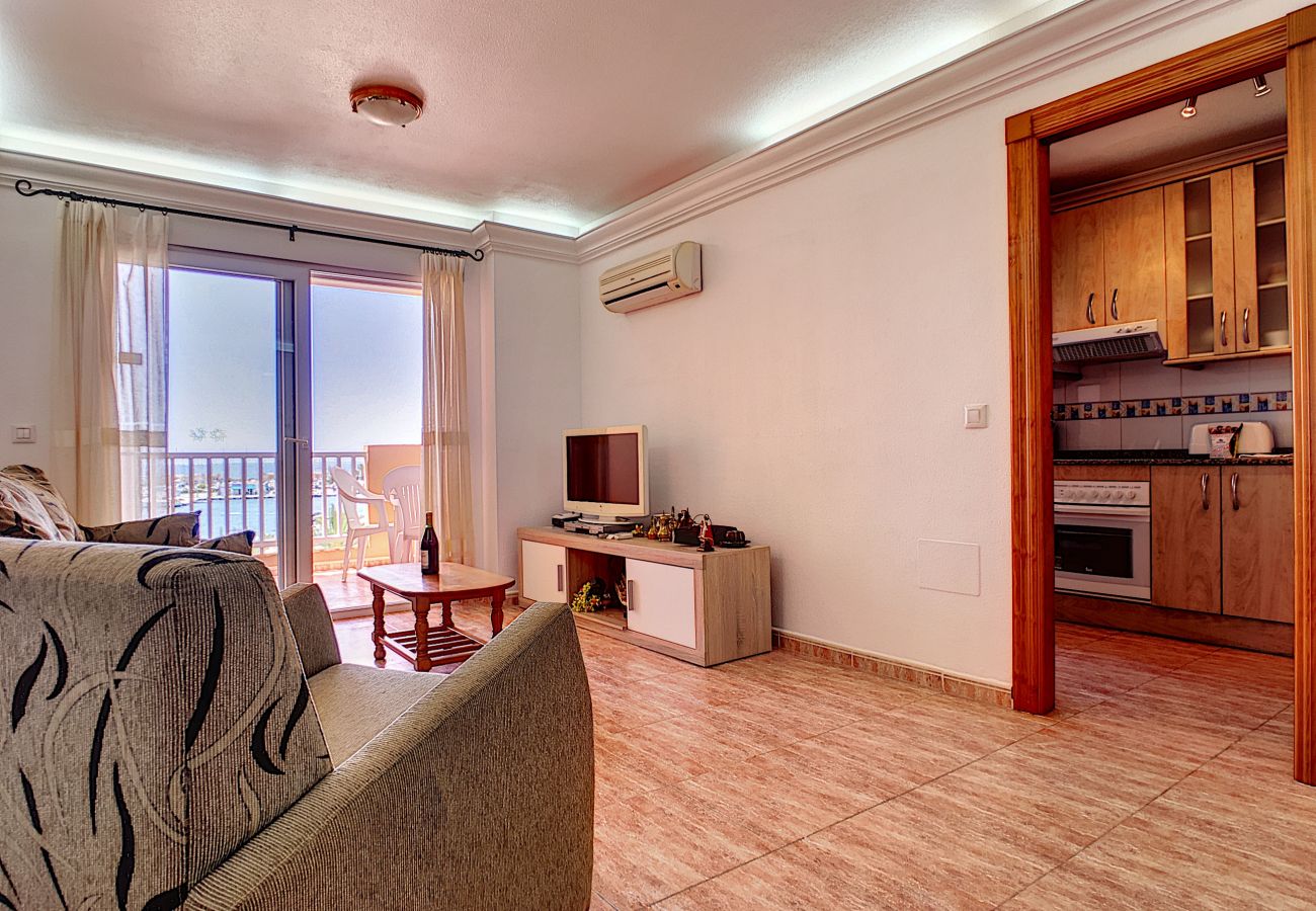 Apartamento em La Manga del Mar Menor - Los Miradores del Puerto - 4009