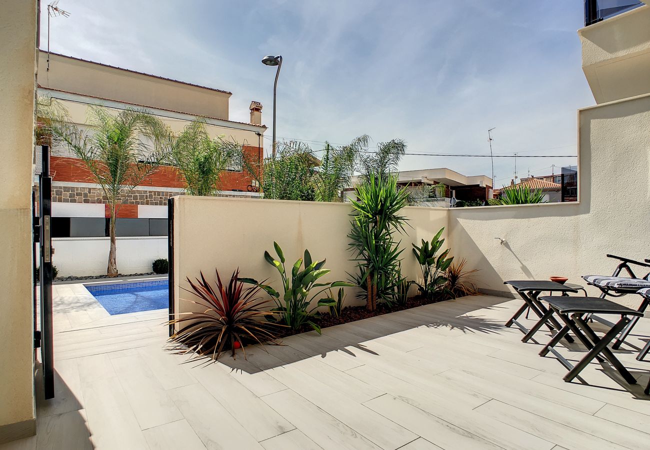 Apartamento em Santiago de la Ribera - Elisa Beach Apartment - 8209