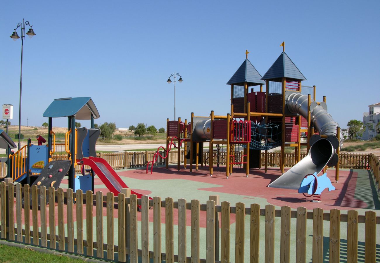 Beautiful playing area of Hacienda Riquelme golf resort 