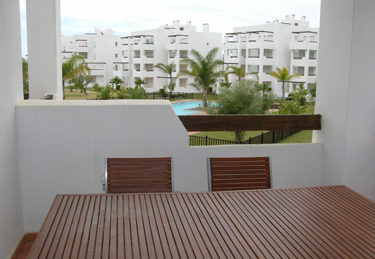Beautiful terrace of Las Terrazas apartment for relaxation