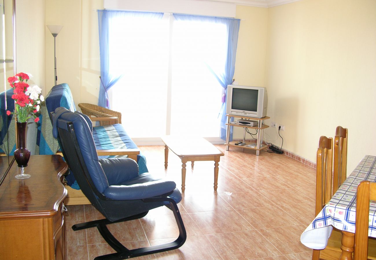 Living room in apartment rental in Los Miradores del Puerto - Resort Choice