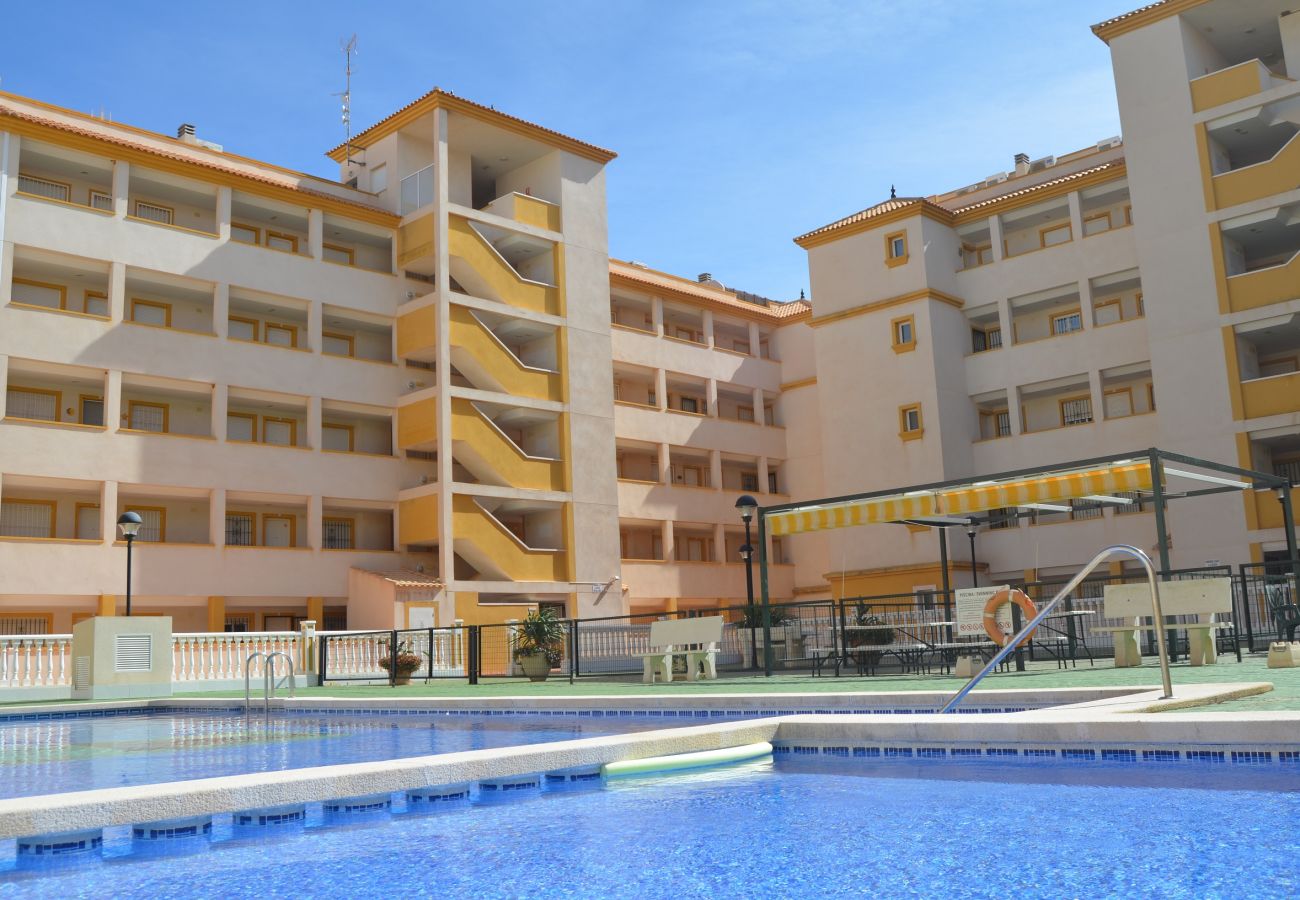 Beautiful Swimming Pool of Ribera Beach 3 Apartment