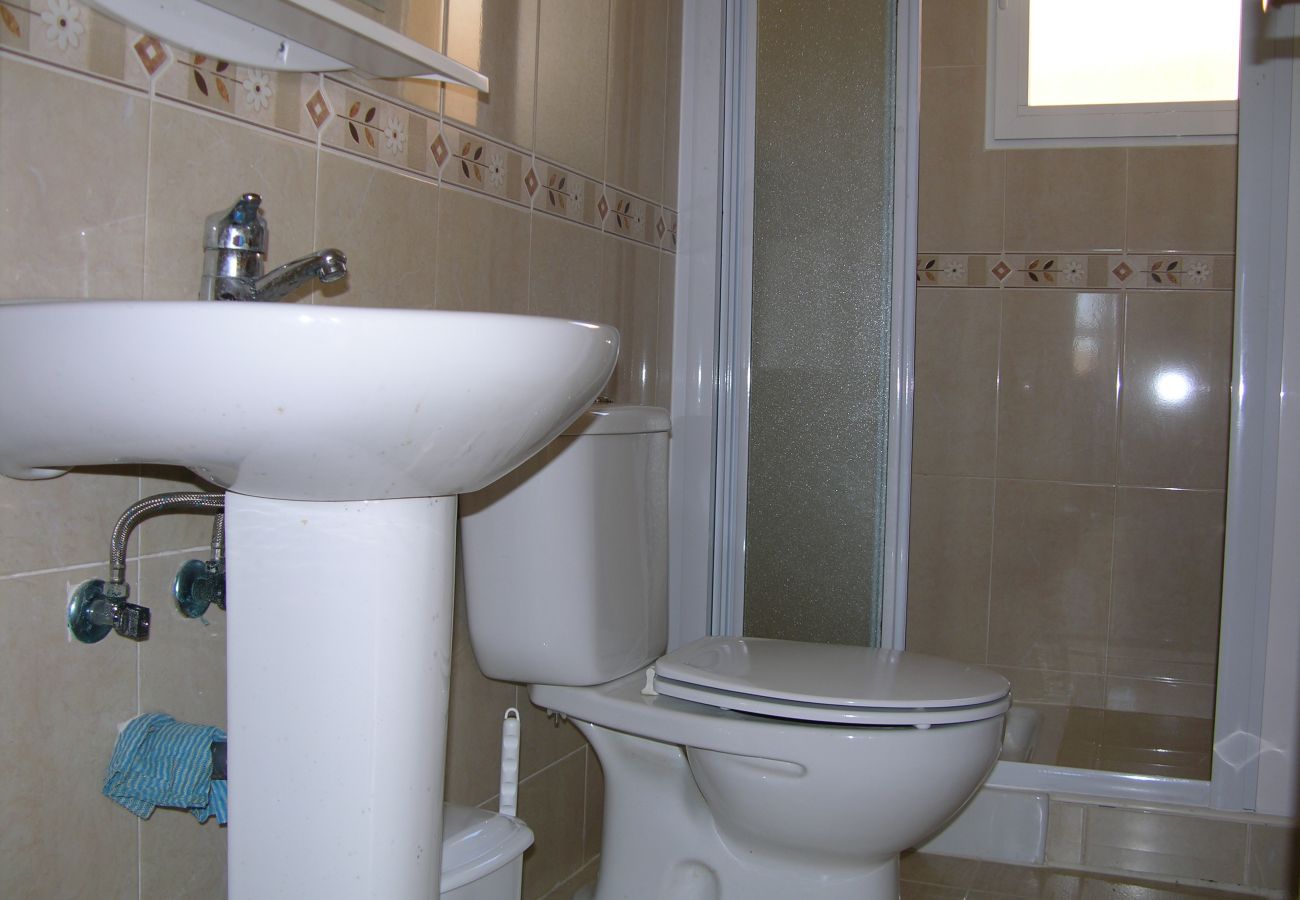 Fully Equipped Bathroom of Ribera Beach Apartment