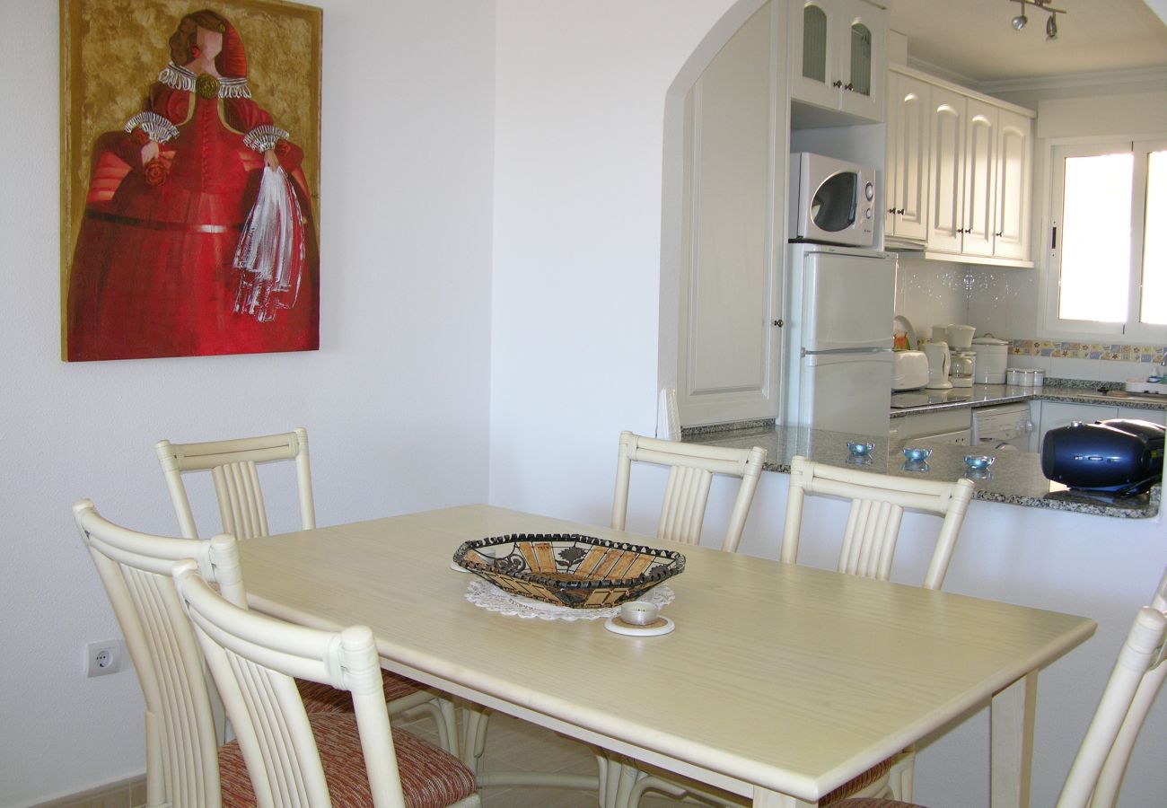 Beautiful Dining Room of Ribera Beach Apartment