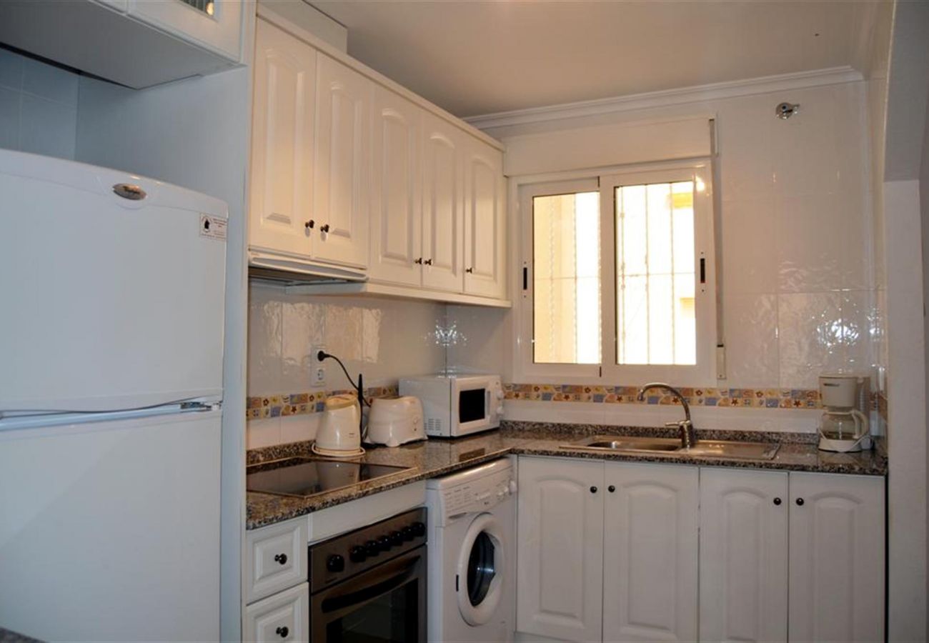 Fully Equipped Kitchen of Ribera Beach Apartment