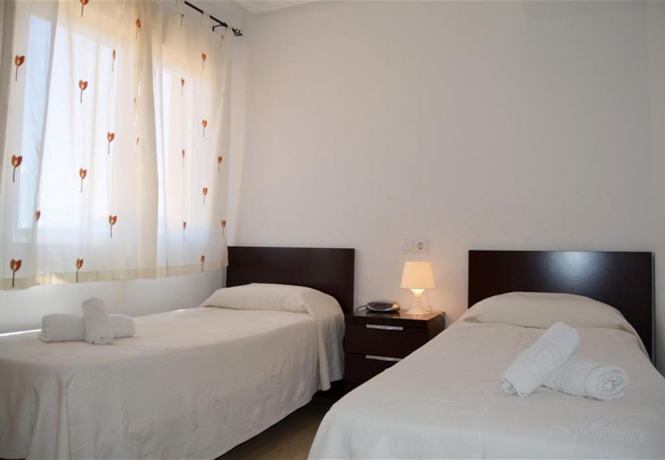 Beautiful Double Bedroom of Ribera Beach Apartment