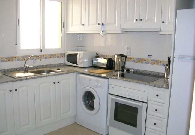 Fully Equipped Kitchen of Ribera Beach Apartment