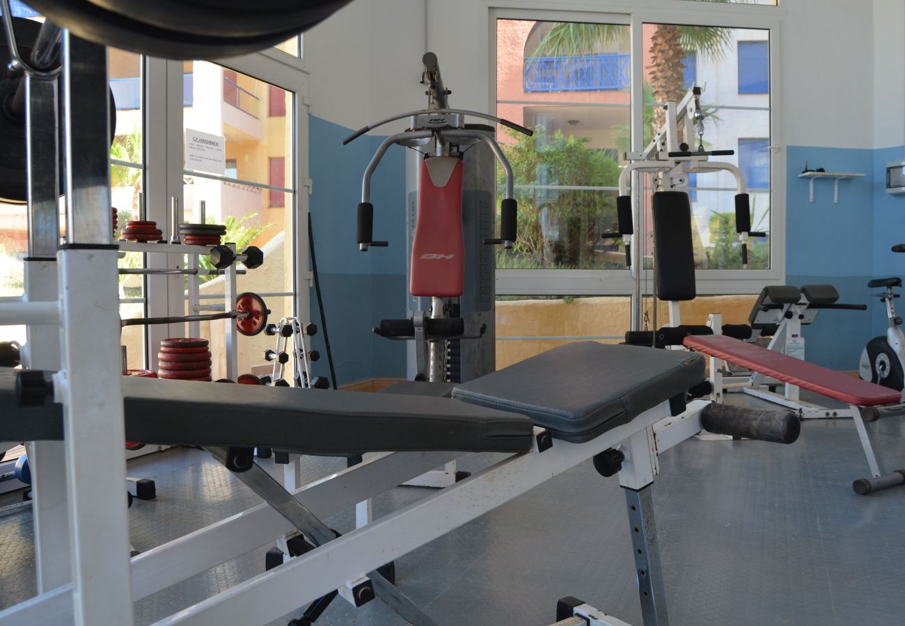 Beautiful Gym at Verdemar Apartment