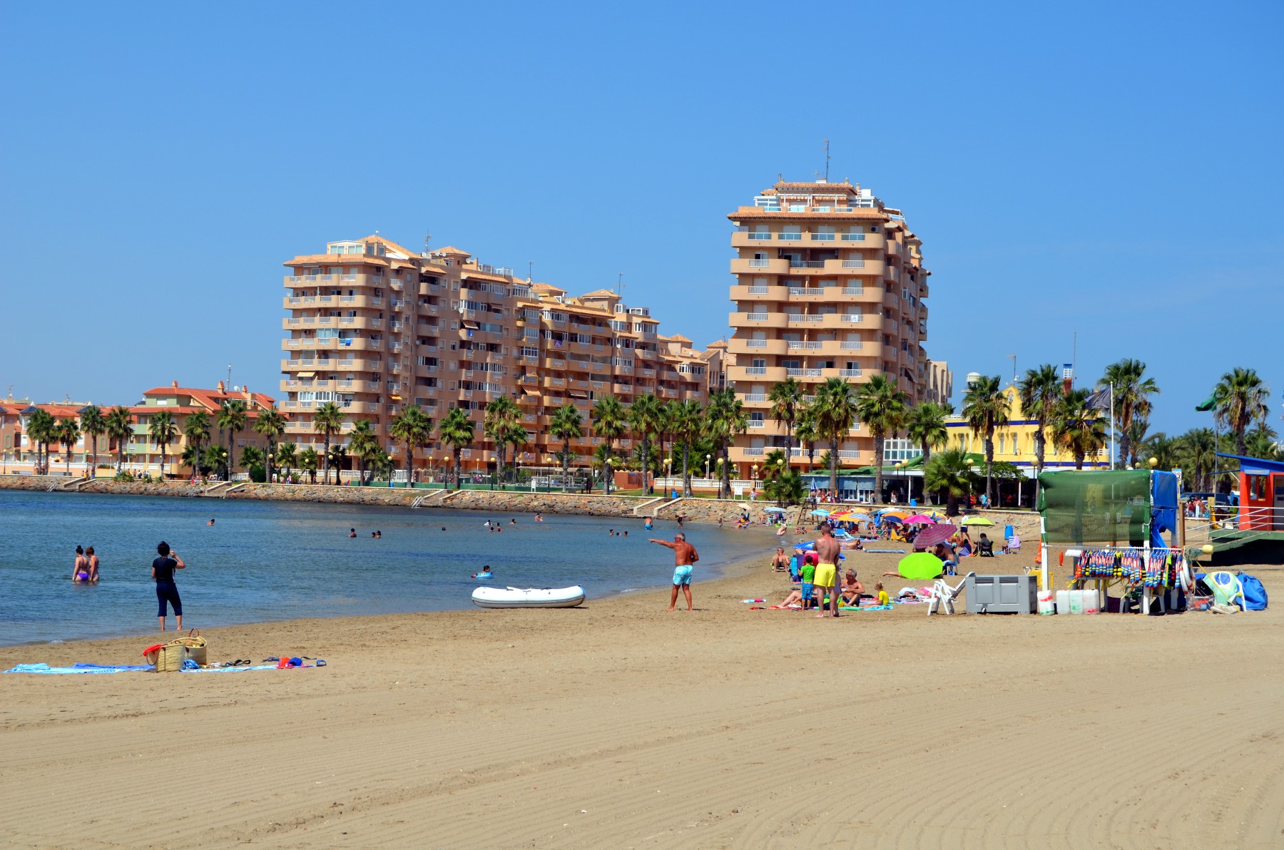 An Accommodation In La Manga Strip Among Lovely Golden Beaches