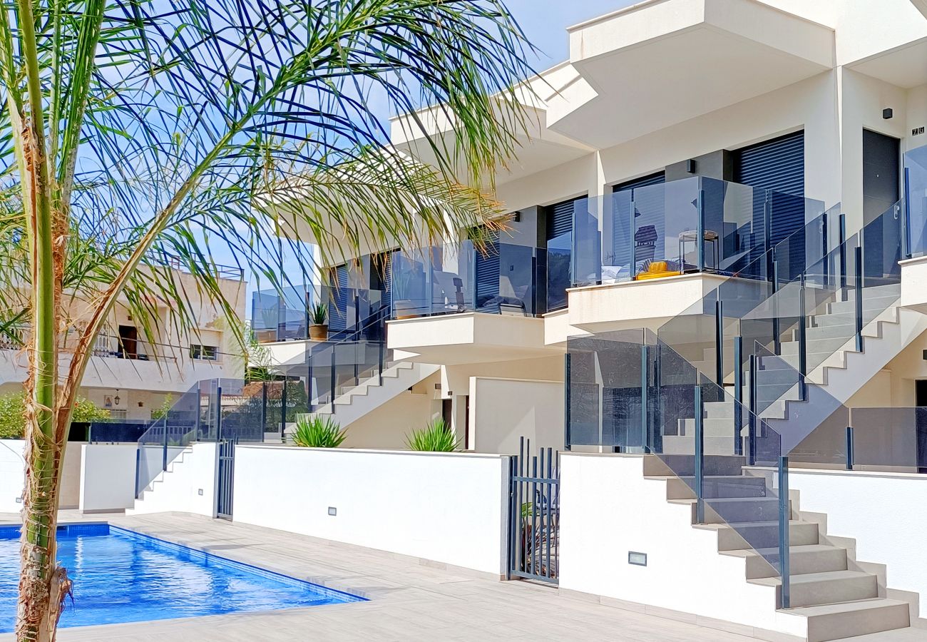 Апартаменты на Santiago de la Ribera - Elisa Beach Apartment - 8209